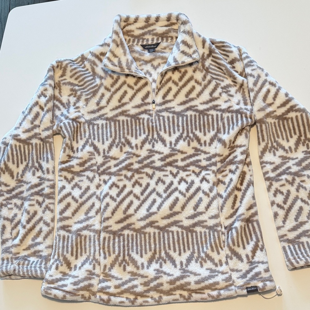 Eddie Bauer 1/4 zip fleece pullover